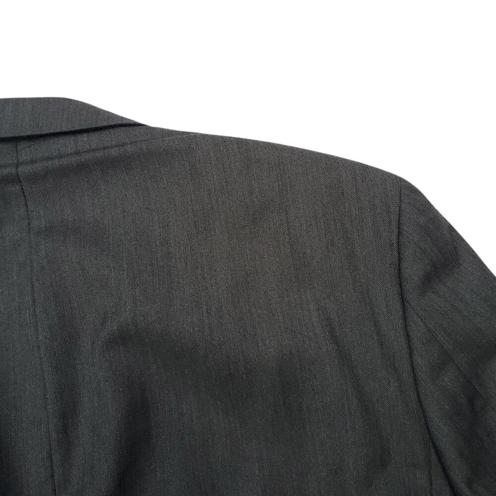 Jos A Bank Gray Wool Blazer Jacket Sport Coat Signature Gentleman Classic 44R - Picture 11 of 16